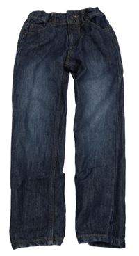 Tmavomodré straight fit rifle Denim Co.