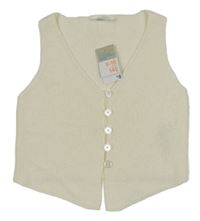 Nové - Smetanová pletená vesta Primark