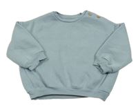 Světlemodrošedá oversize mikina George