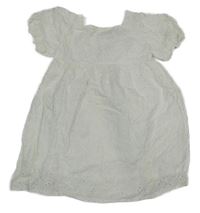 Bílé madeirové šaty Primark