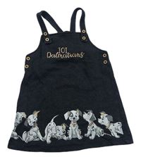 Tmavošedá tepláková laclová sukně 101 Dalmatinů Disney