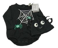 Nové - Kostým - 2set - Černé body + čepice - pavouk John Lewis