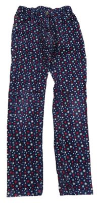 Tmavomodré manšestrové kalhoty Jako-o