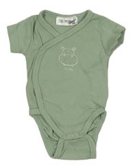 Světlezelené zavinovací body s hrošíkem Ergee 