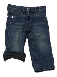 Tmavomodré podšité rifle Impidimpi