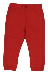 Nové - Červené cuff tepláky Primark 