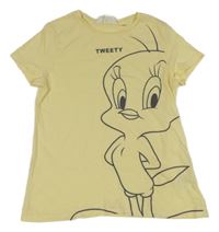 Žluté tričko s Tweetym H&M