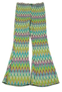 Pestré vzorované flare kalhoty RIVER ISLAND