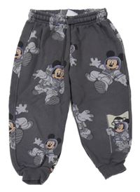 Tmavošedé tepláky s Mickey ZARA