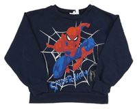 Tmavomodrá mikina se Spidermanem Marvel