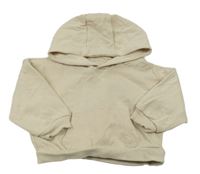 Béžová mikina s kapucí Primark