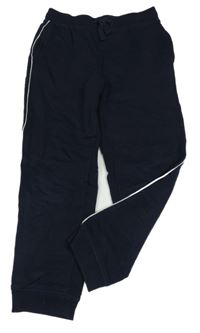 Tmavomodré tepláky s pruhem Topolino