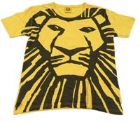 Hořčicové tričko s lvem Disney