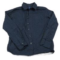 Černá vzorovaná košile