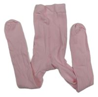 Světlerůžové punčocháče 