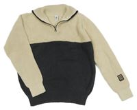 Smetanovo-šedý svetr Yigga