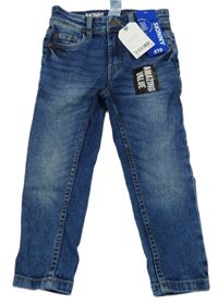 Nové - Tmavomodré skinny rifle Next