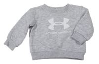 Šedá melírovaná mikina s logem Under Armour