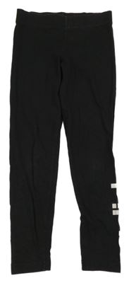 Černé legíny s logem Adidas