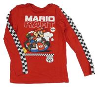 Červené triko s Mariem 