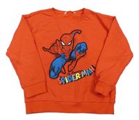 Červená mikina se Spidermanem M&S