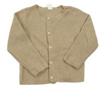 Béžový propínací svetr H&M
