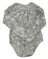 Šedé sametové body Zara