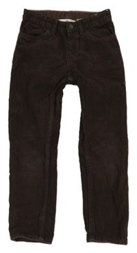 Hnědé manšestráky H&M