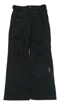 Černé softshellové funkční kalhoty CMP