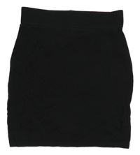 Černá bavlněná sukně New Look