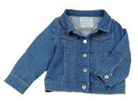 Modrá riflová tepláková bunda Primark