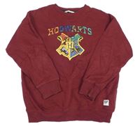 Mahagonová mikina s potiskem Harry Potter H&M