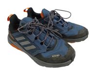 Černo-modro-oranžové outdoorové boty Adidas vel.34