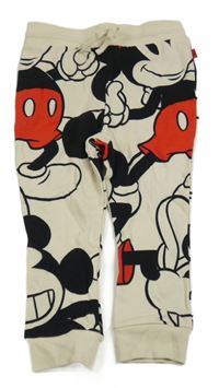 Smetanové tepláky s Mickeym George