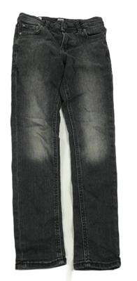 Tmavošedé skinny rifle Jack & Jones