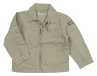 Šedobéžová plátěná bunda Impidimpi