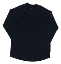 Tmavomodré vlněné funkční triko Polarn O. Pyret