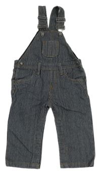 Tmavomodré pruhované laclové rifle