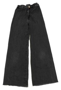 Šedé wide leg rifle Zara