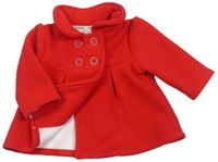 Červený fleecový kabátek Jasper Conran