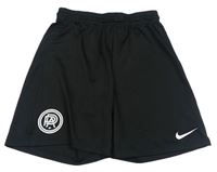 Černé funkční fotbalové kraťasy Nike