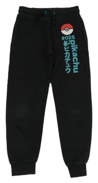 Černé tepláky Pikachu M&S