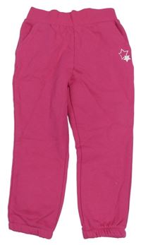 Růžové tepláky s hvězdičkami Topolino