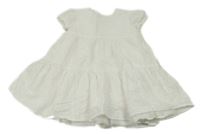 Bílé madeirové šaty C&A