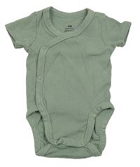 Khaki strukturované body H&M