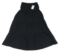 Nové - Černá dlouhá sukně Primark