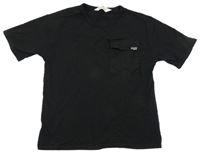 Černé tričko s kapsou H&M