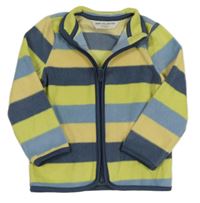 Pruhovaná fleecová propínací mikina TCM