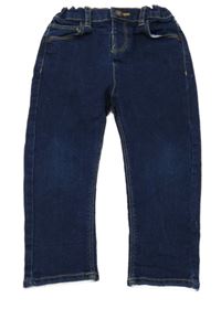 Tmavomodré teplákové rifle M&S