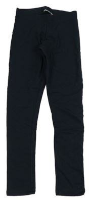 Tmavomodré teplákové zateplené legíny Pepperts!